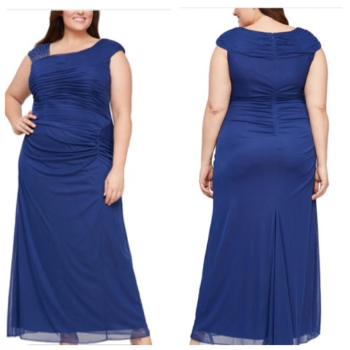 Alex evenings plus size ruched - alex,