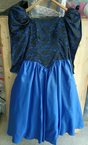 Vintage 80s electric - , blue