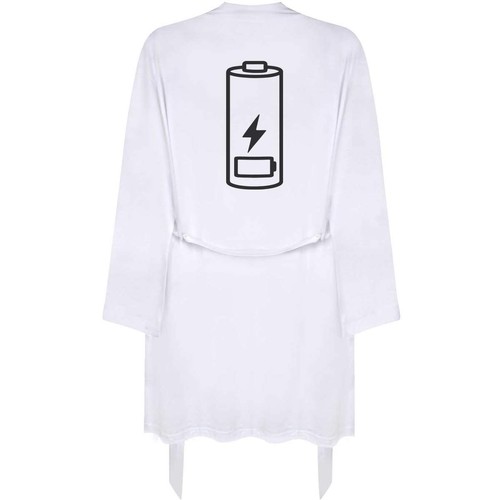 Empty battery dressing gown - battery',