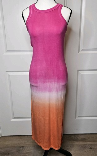 Electric rose ribbed knit - ribbed,